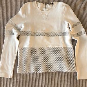 Fun mesh sweater